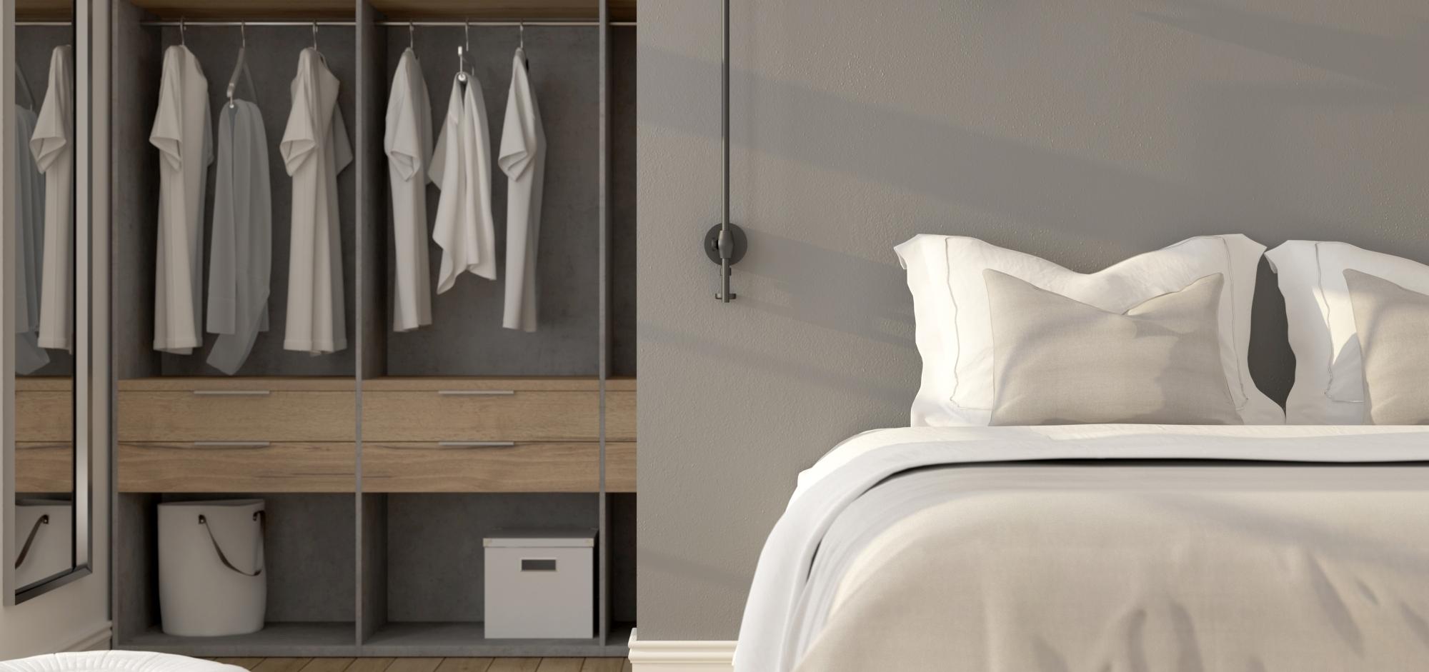 Offener Kleiderschrank Schlafzimmer - Möbelplaner Offener Kleiderschrank Schlafzimmer